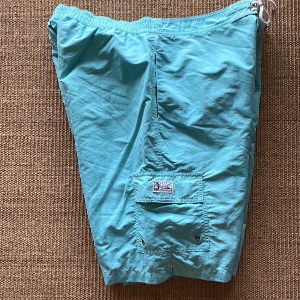 Polo Ralph Lauren board shorts. XXL. Lt turquiose. Pockets! Liner. - Picture 5 of 13